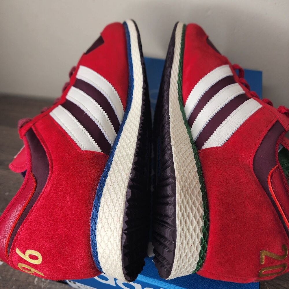 Whitaker Group Adidas Atlanta 96 404 Peachtree Red Mens 13 KK5017 Do Not Disturb - Picture 14 of 14